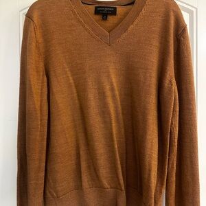 Banana Republic Tan V-Neck Sweater